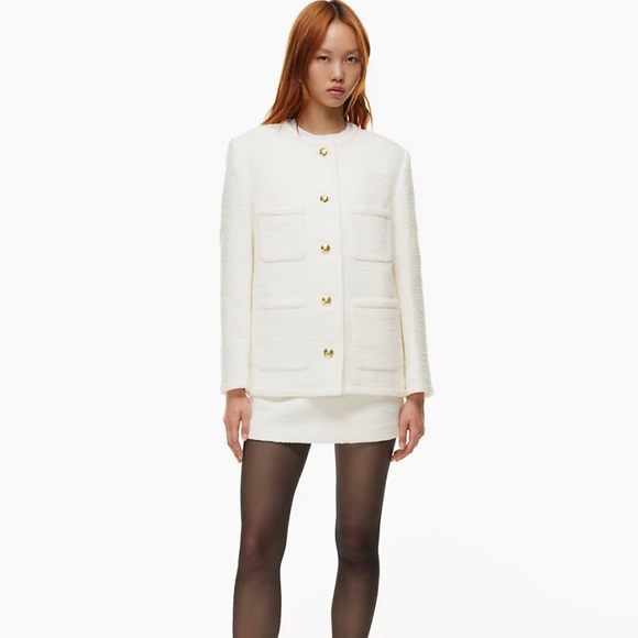 Aritzia Celebration Lady Tweed Jacket - Picture 1 of 10